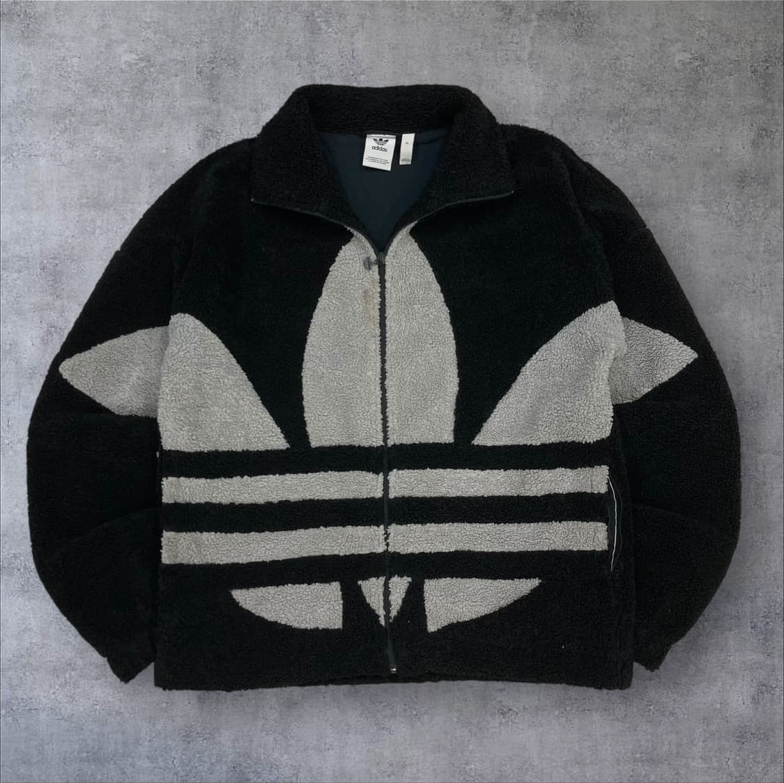 아디다스 오리지날 빅로고 쉐르파 자켓 상품이미지1