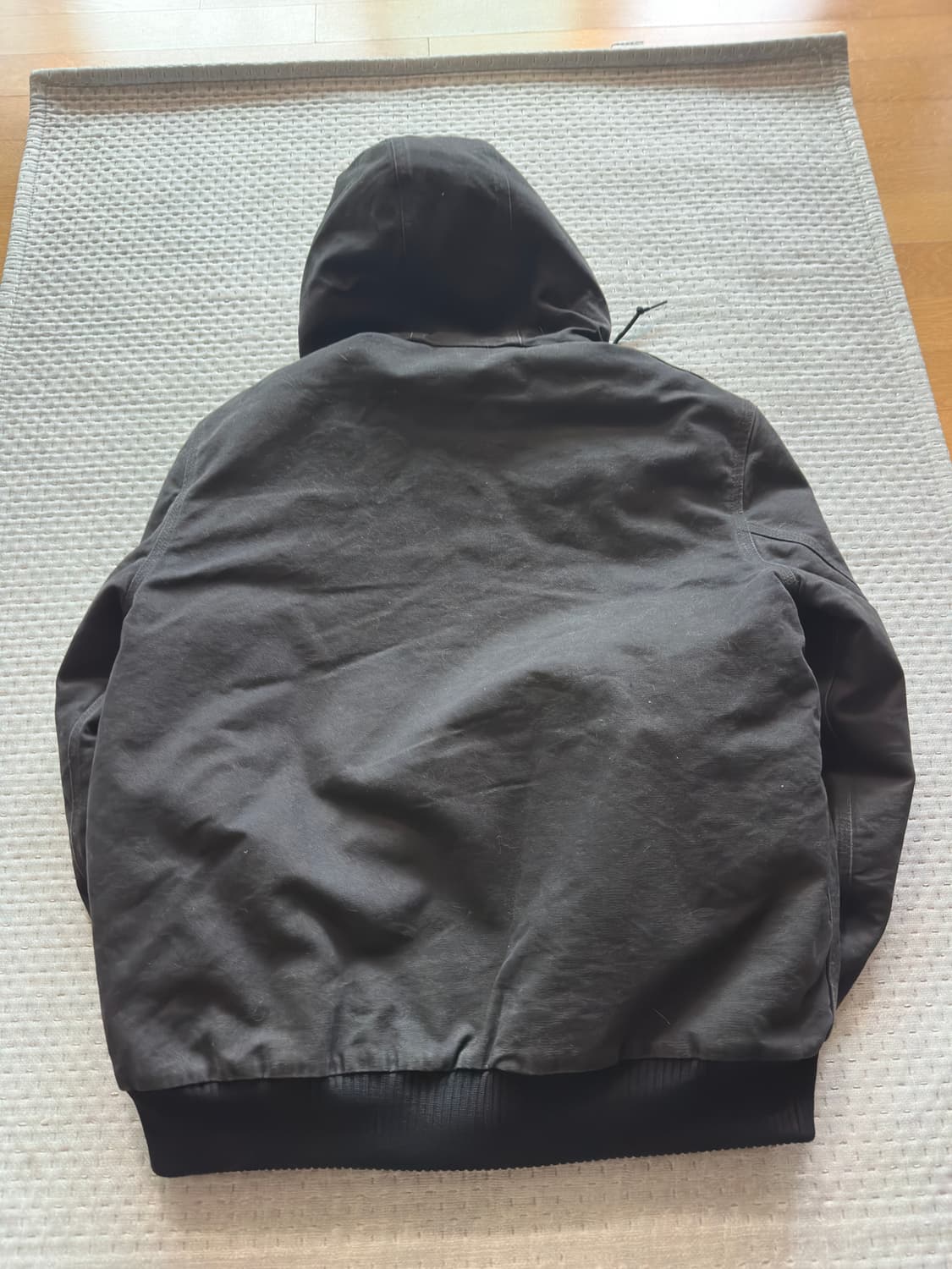[M] 칼하트 j130 샌드스톤 덕 액티브 자켓 블랙 상품이미지2