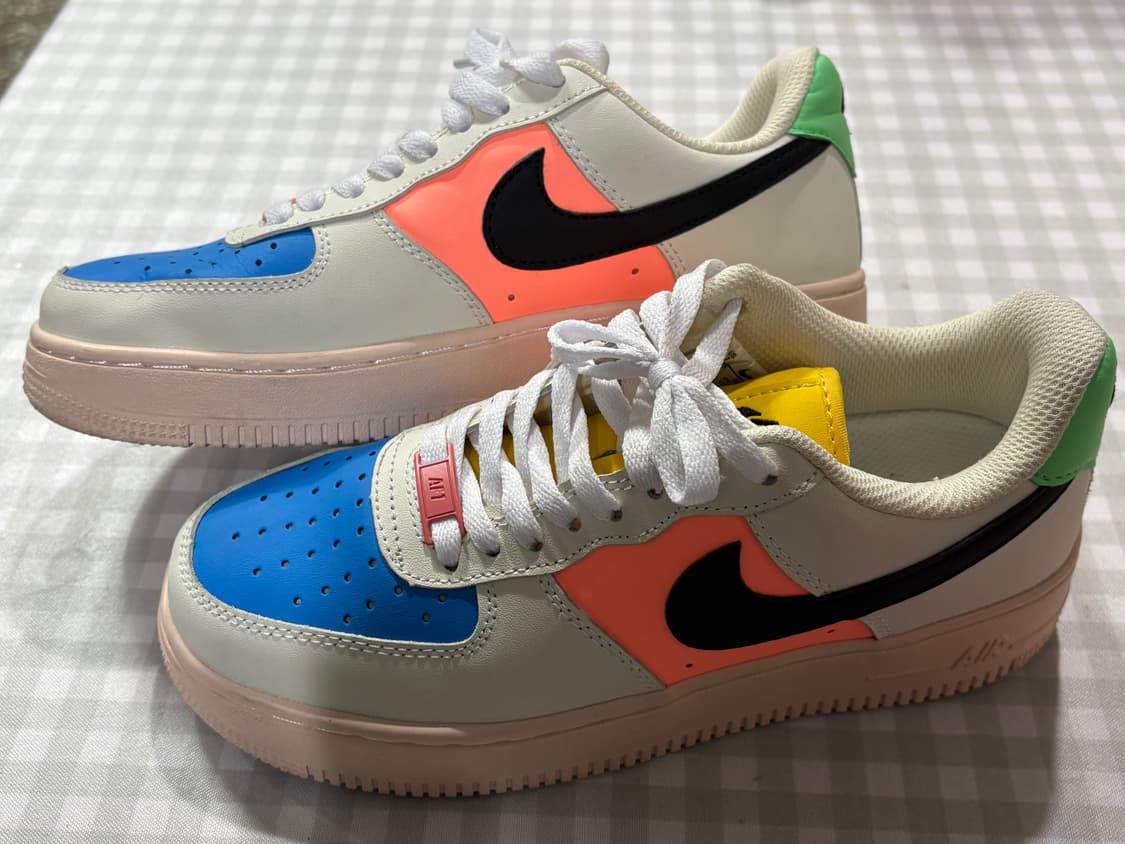 나이키 에어포어1 멀티컬러 240mm 상품이미지2