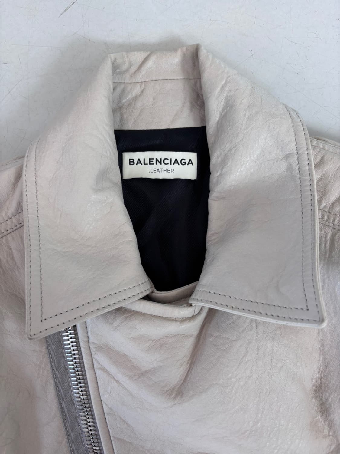 Vintage Balenciaga Leather Jacket 상품이미지4