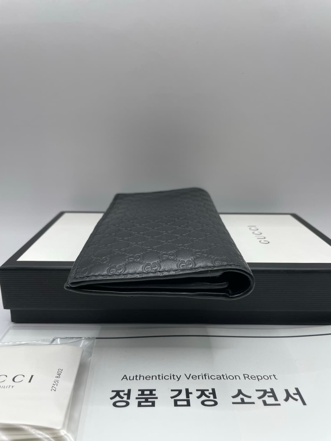 구찌 마이크로시마 장지갑 449245 블랙 상품이미지5