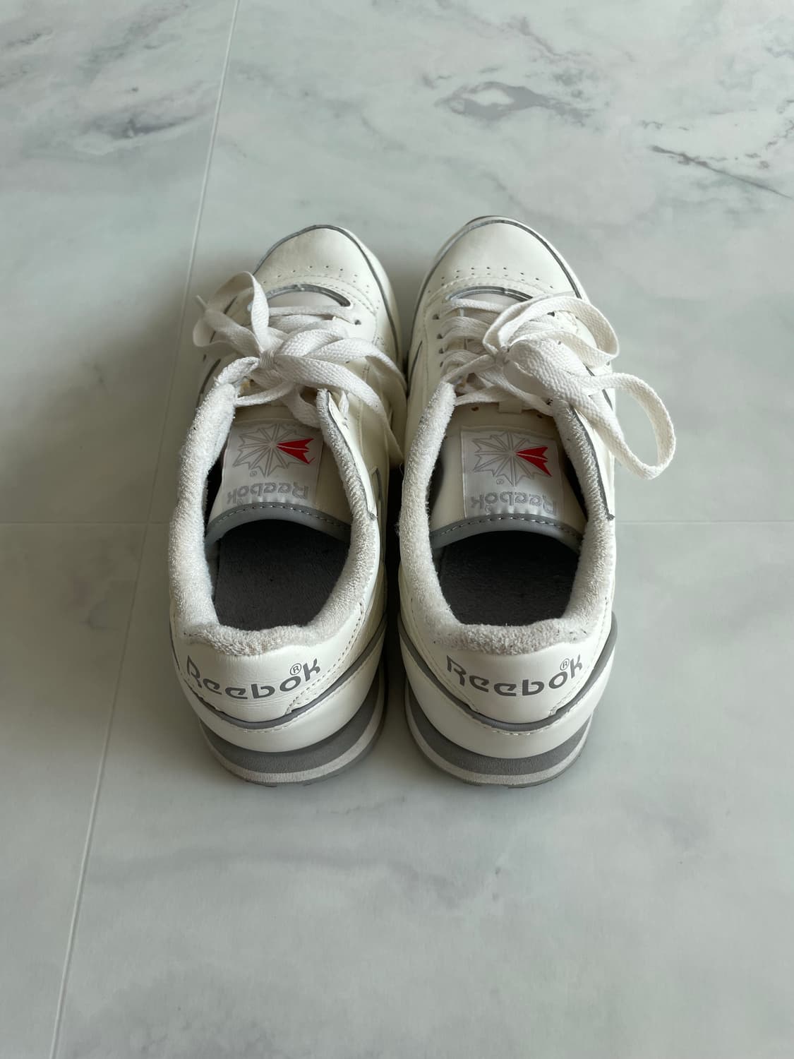 리복 클래식 레더 1983 빈티지 오프화이트 270사이즈 상품이미지3