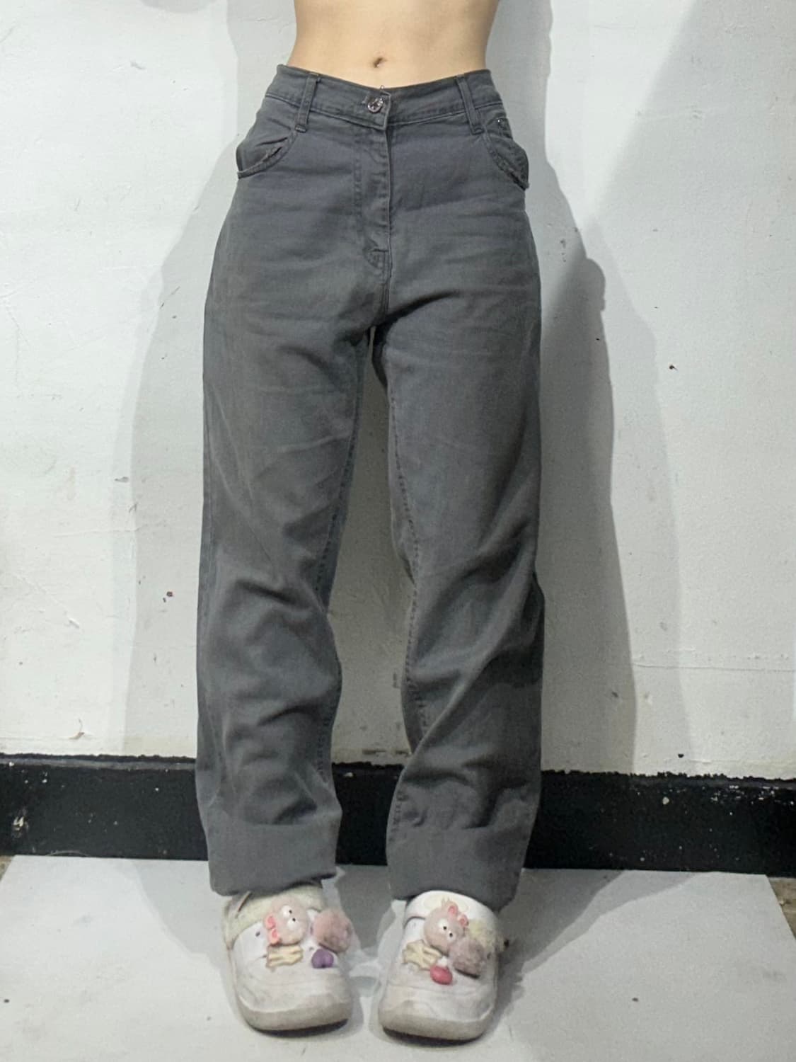 아르마니 진스 차콜 데님 청바지  상품이미지2