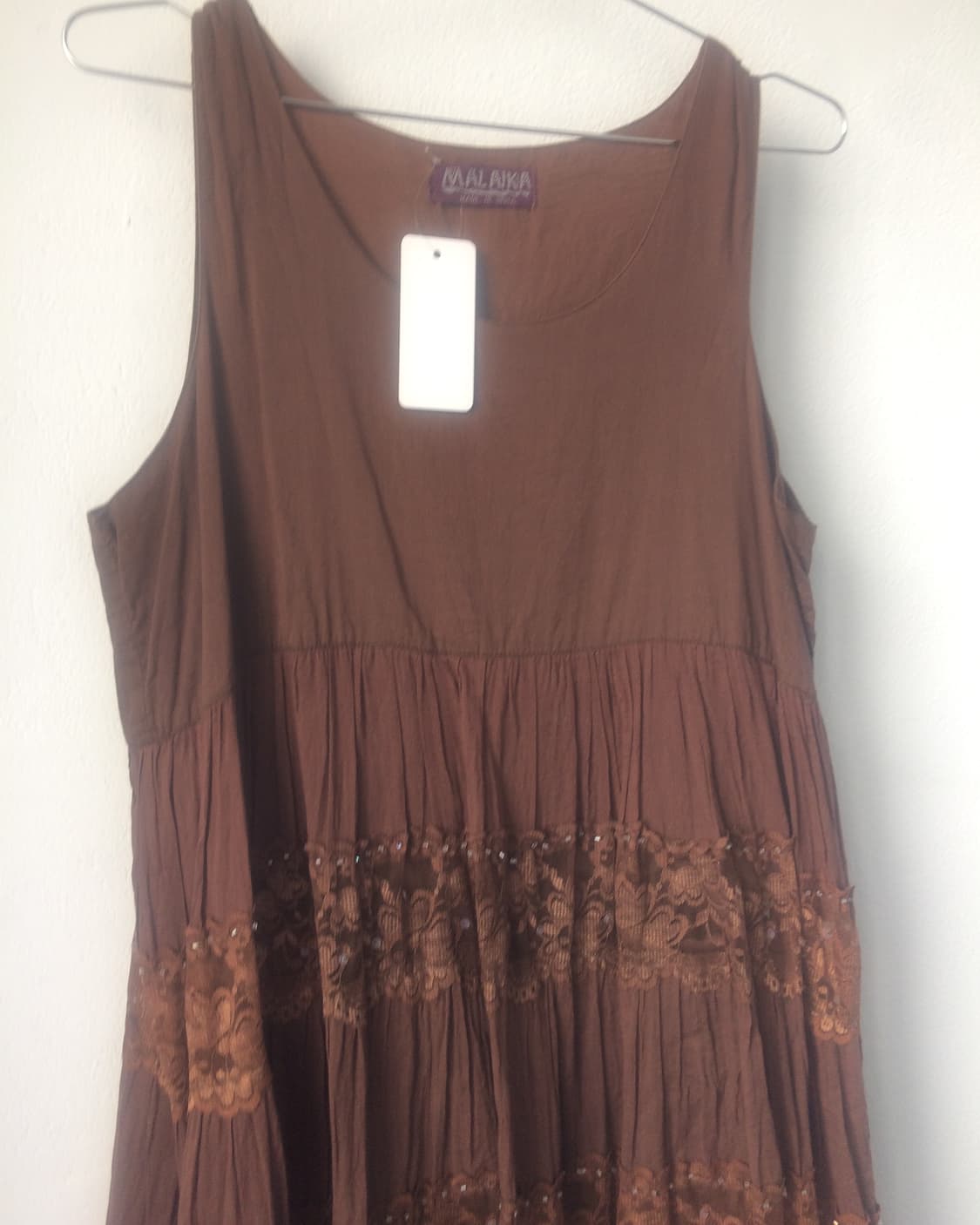 Lace layer point sleeveless onepiece 상품이미지3