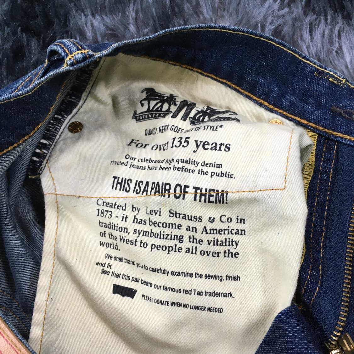 투티/0145 리바이스 505 청바지 데님 팬츠 상품이미지4