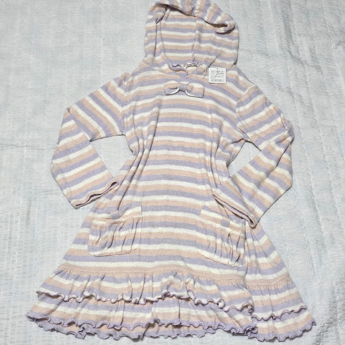 일본빈티지) 솜사탕 히메갸루st 폼폼이 캉캉 로걀 후드 리본 로리타원피스 상품이미지1