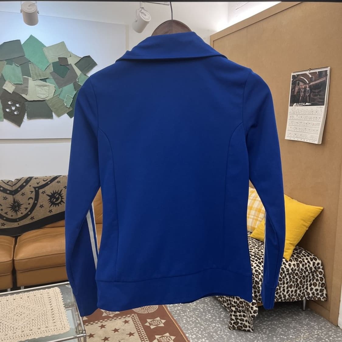 아디다스 빈티지 레트로 Y2K 00's 져지 집업 85 C10089 상품이미지4