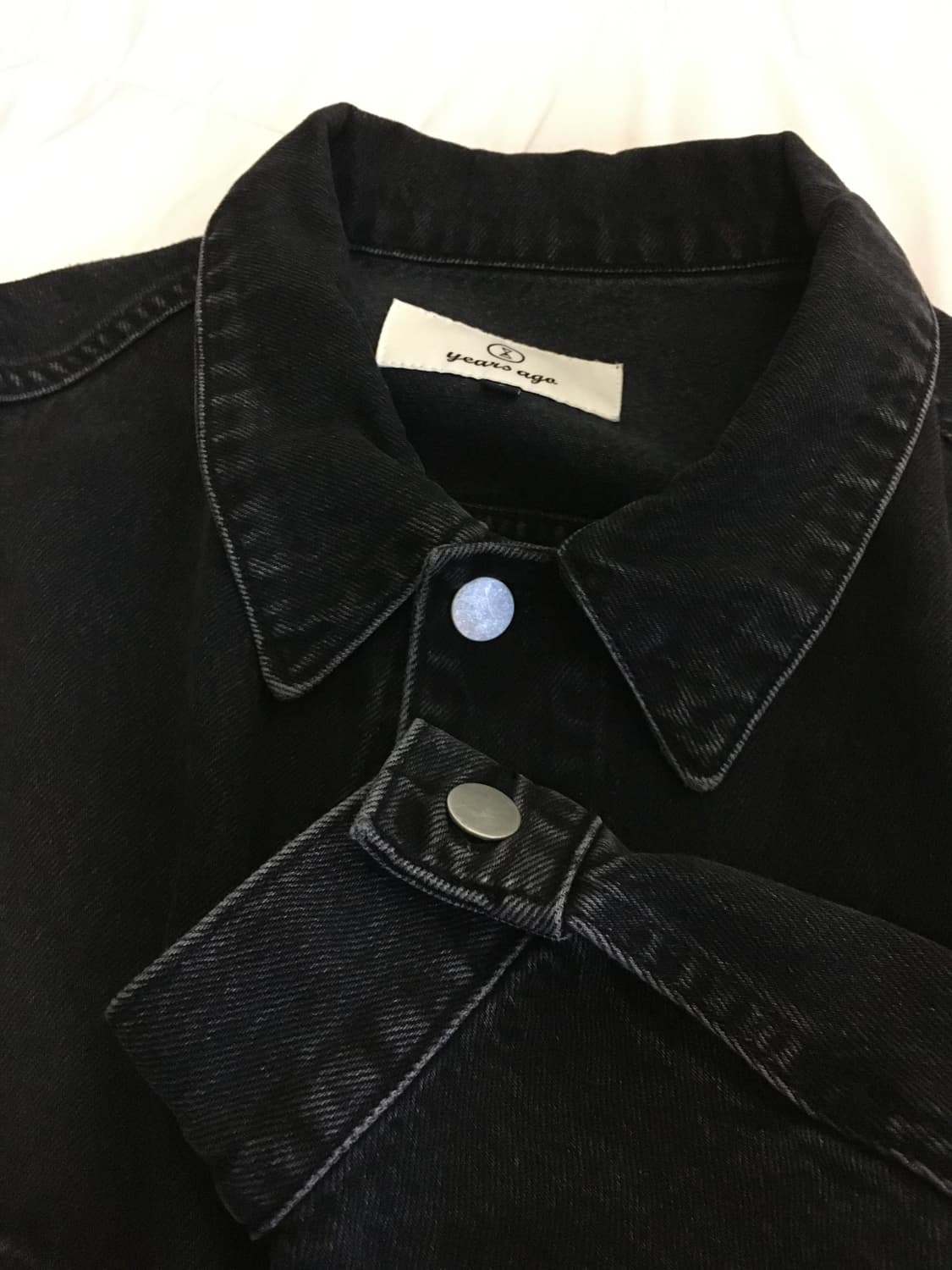 이얼즈어고 데님 트러커 흑청 01-2 상품이미지1