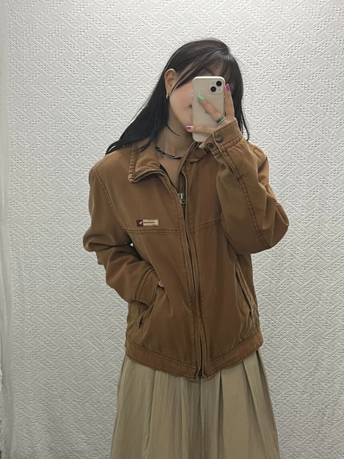 아베크롬비 90's 올드스쿨 빈티지 워크 자켓 L C06581 상품이미지1