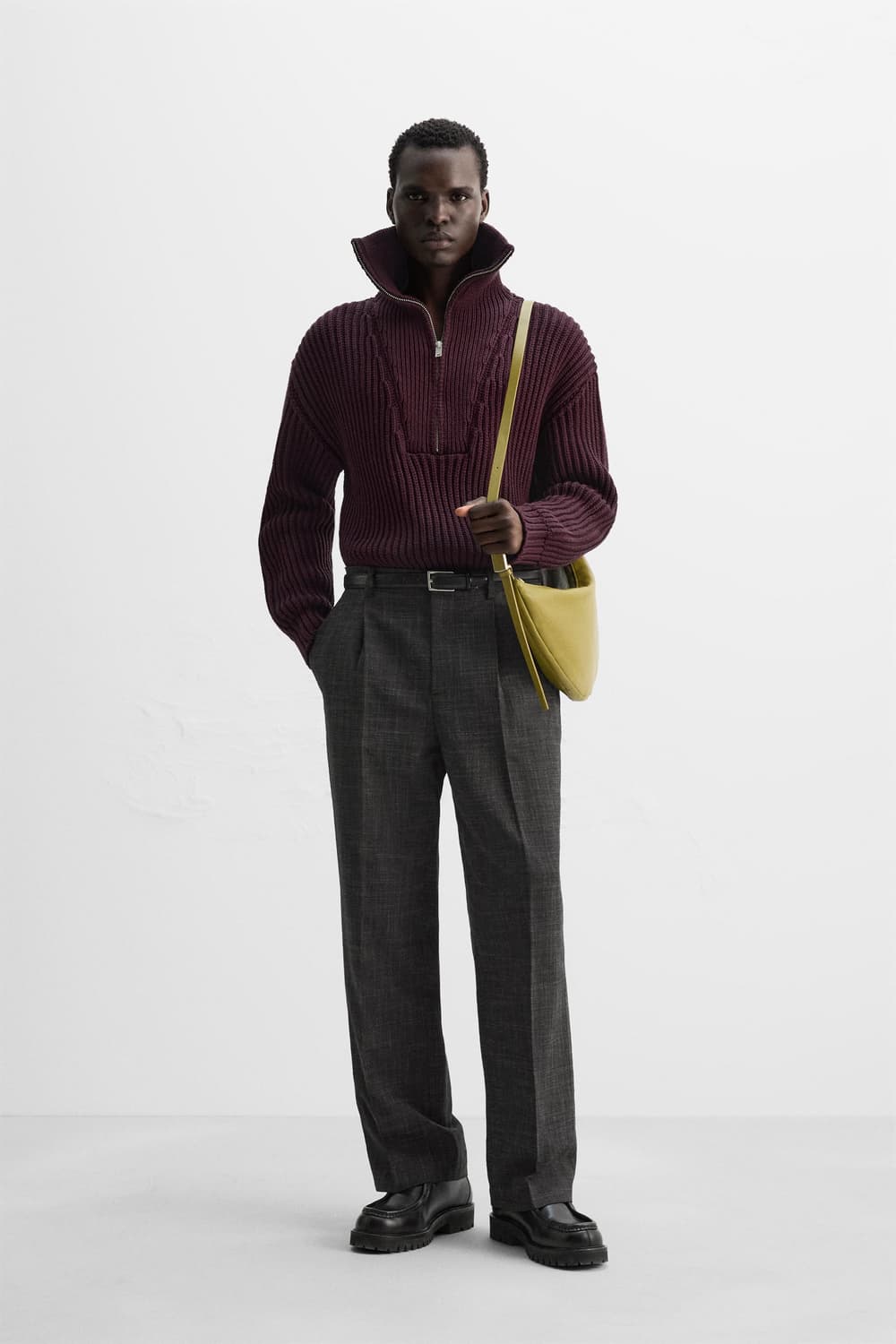 자라 맨즈 에디션 니트집업 리미티드 상품이미지3