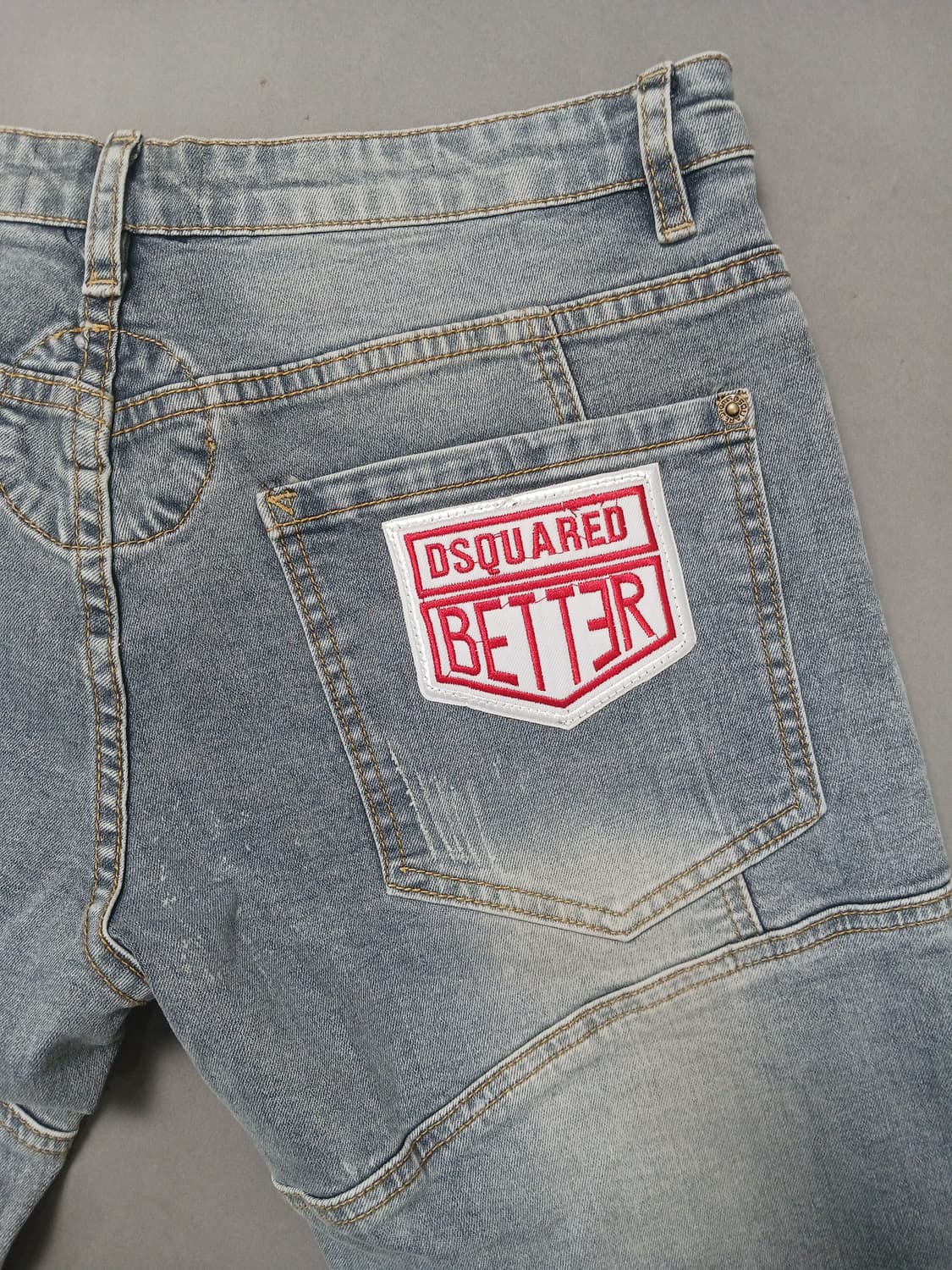 [32] 디스퀘어드2 자수패치 타이디바이커진 청바지 상품이미지9