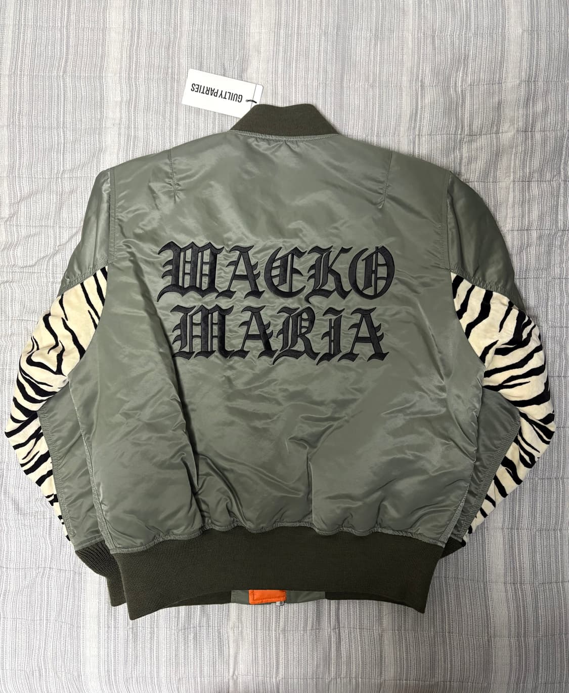 [M] WACKO MARIA 와코마리아 MA-1 FLIGHT JACKET 상품이미지4