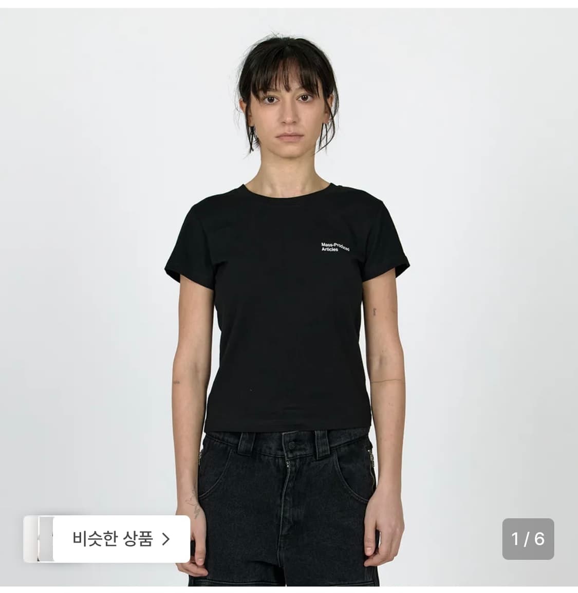 MPa T-SHIRT WOMEN (BLACK) 상품이미지1