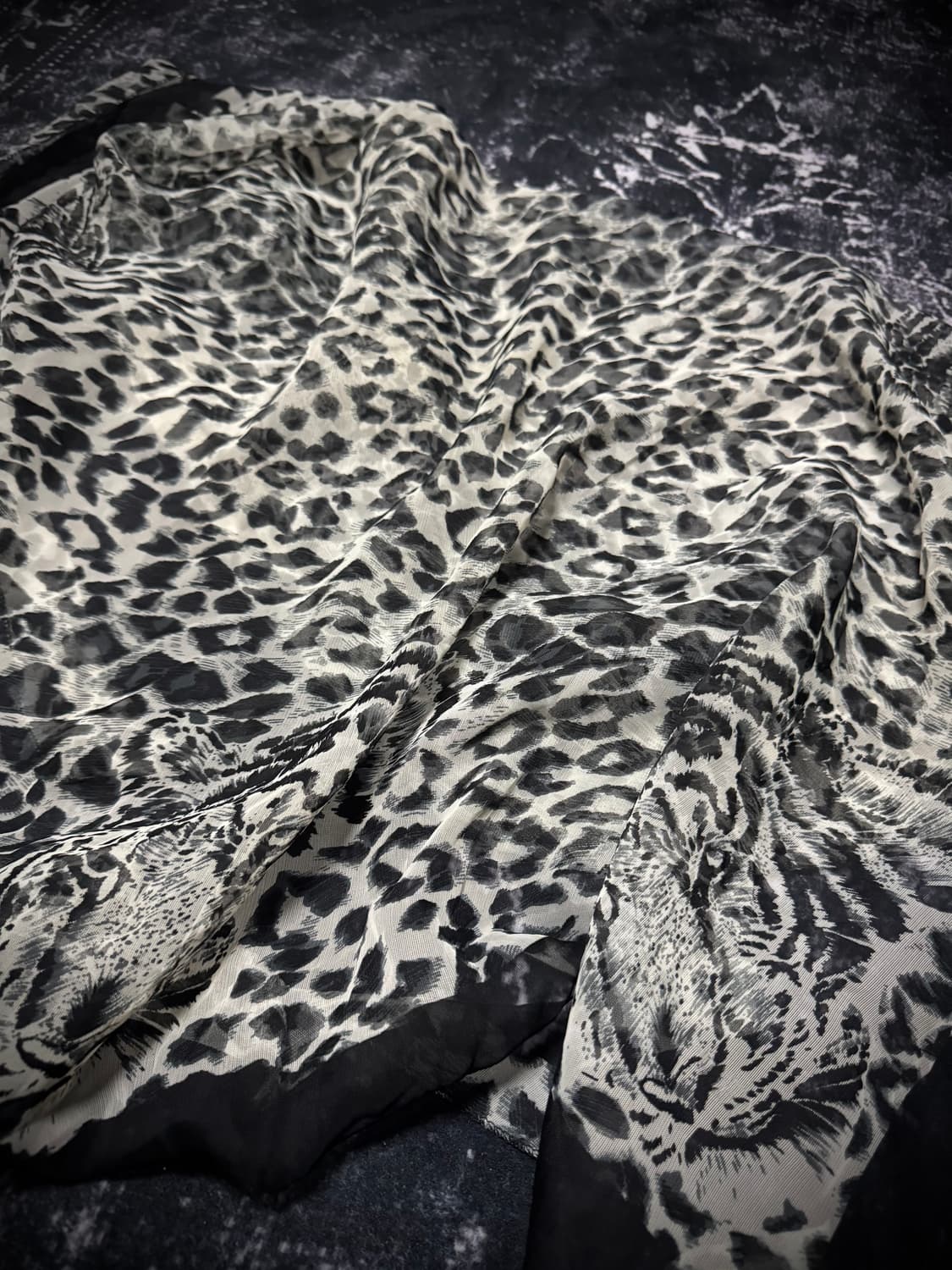 leopard scarf 상품이미지4