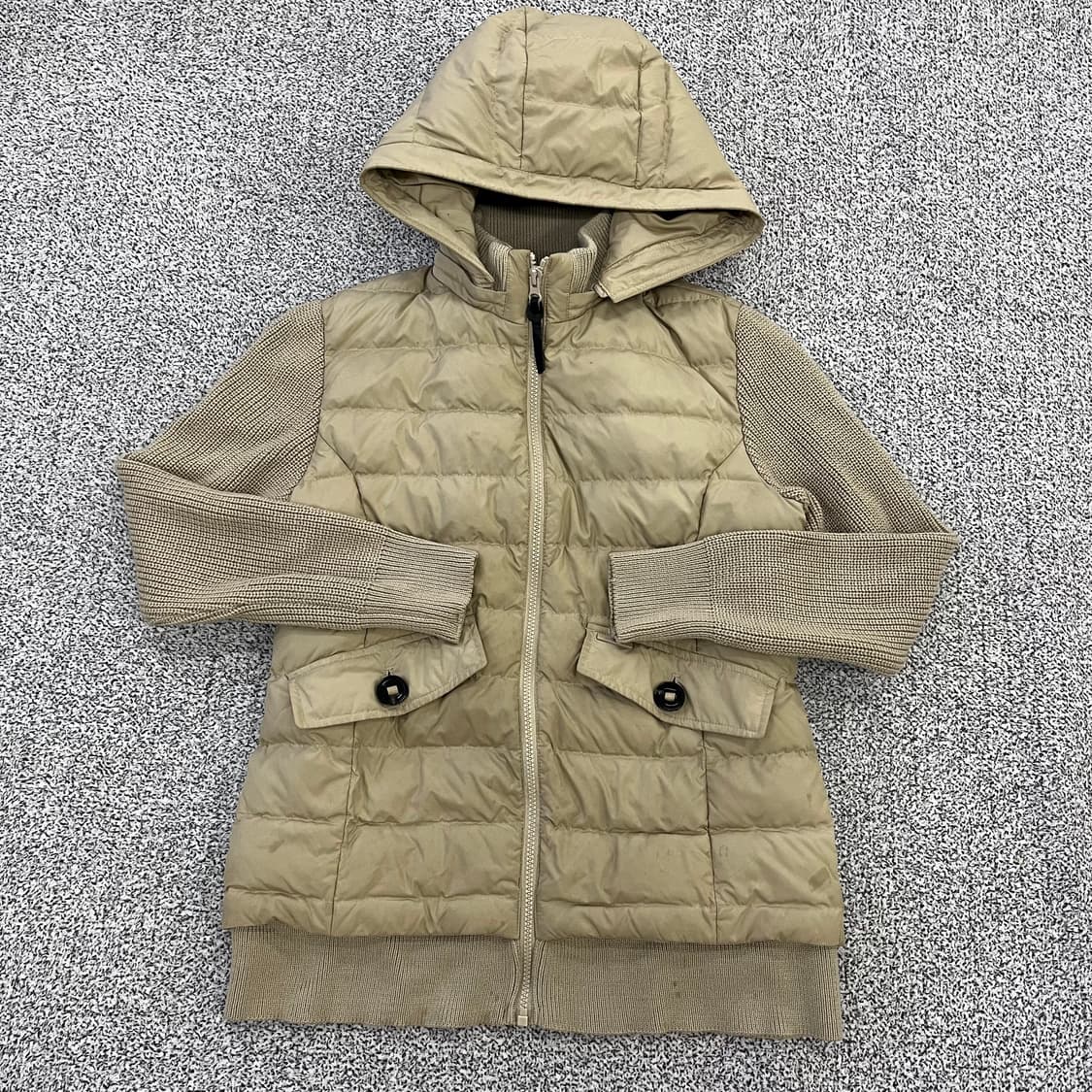 S 지오스피릿 여성 니트 구스패딩 0129H1 상품이미지1