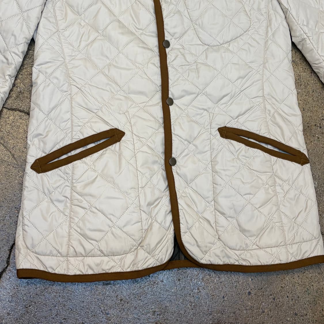 레어 00s USA 퀼팅 경량패딩 패딩 자켓 상품이미지4