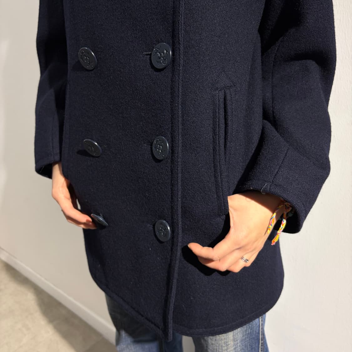 폴로 미해군 더블 피코트 상품이미지3