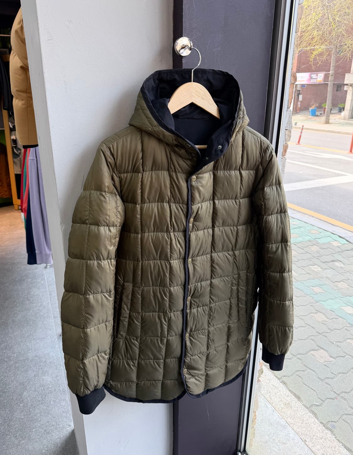 100~105/ 에르노 리버시블 구스다운 경량 패딩 상품이미지6