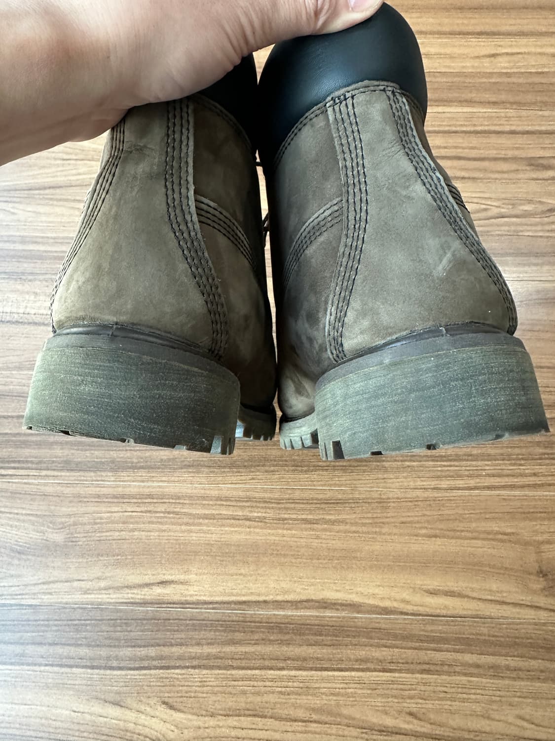 팀버랜드 6인치 프리미엄 부츠 다크브라운 7.5W(255)  상품이미지4