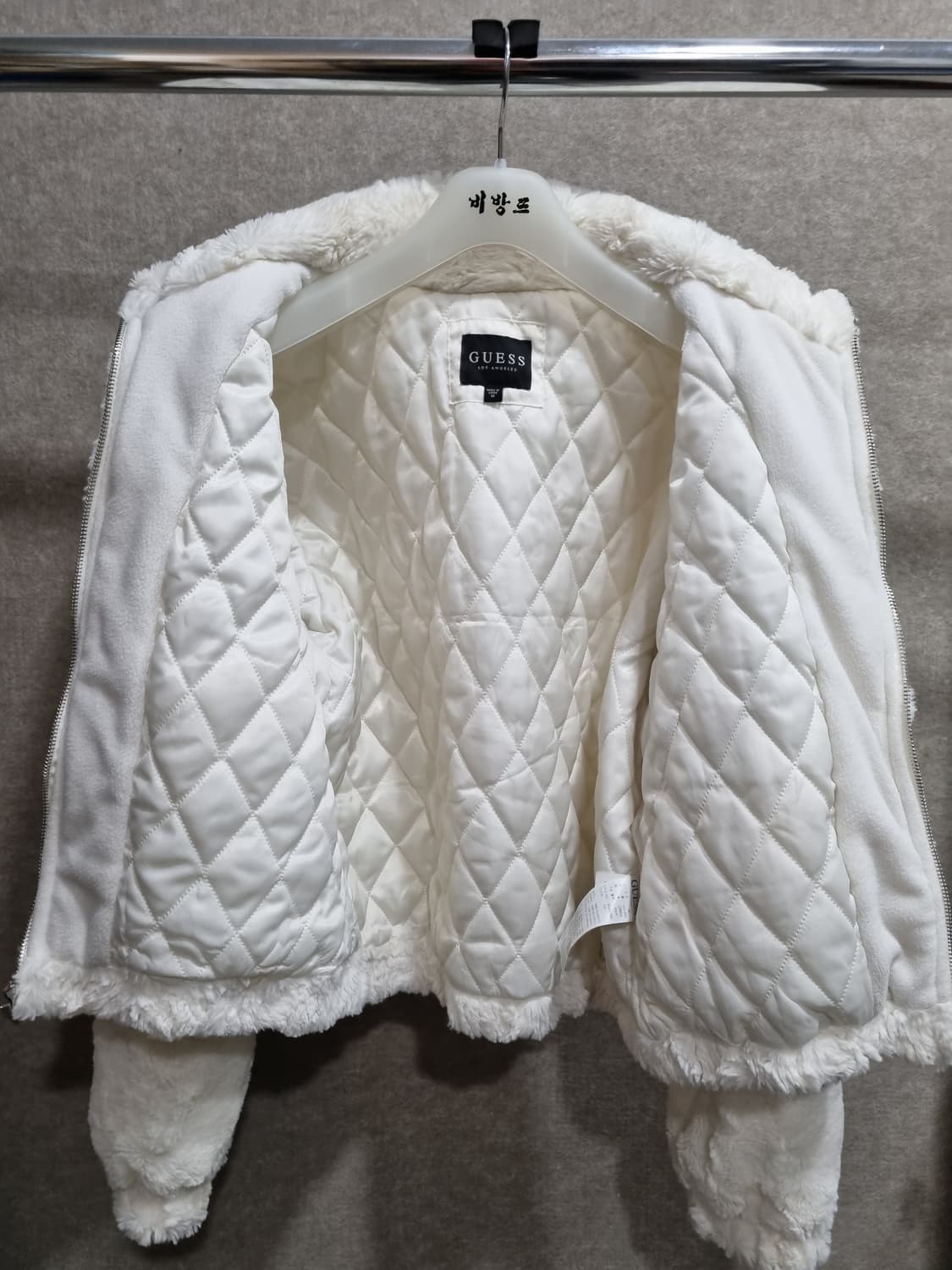 여성 M 게스 후리스 점퍼 자켓 상품이미지7