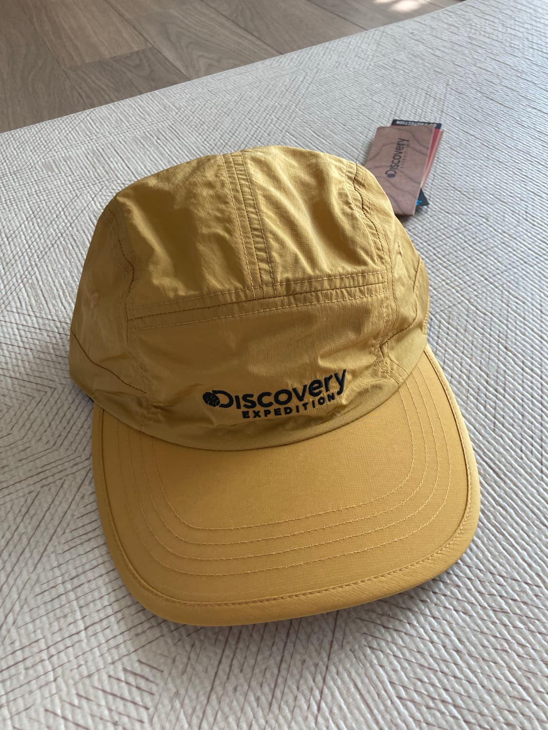 디스커버리 캠프 볼캡 머스터드 상품이미지7