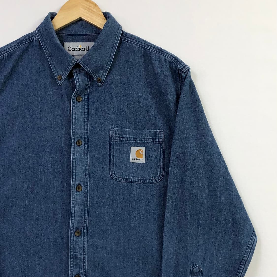 L 칼하트 데님 셔츠 상품이미지1
