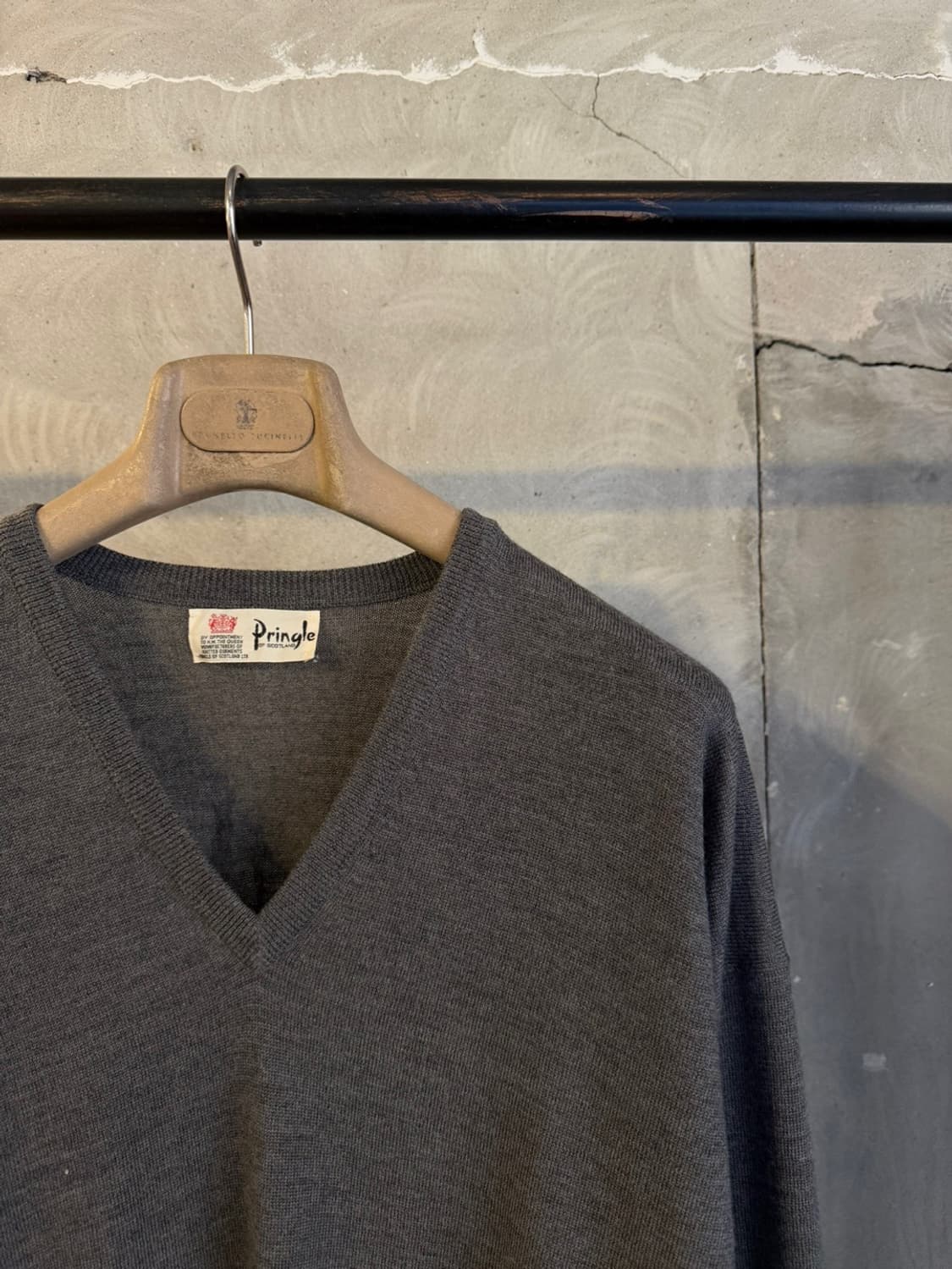 프링글 오브 스코틀랜드 브이넥 니트105 상품이미지4