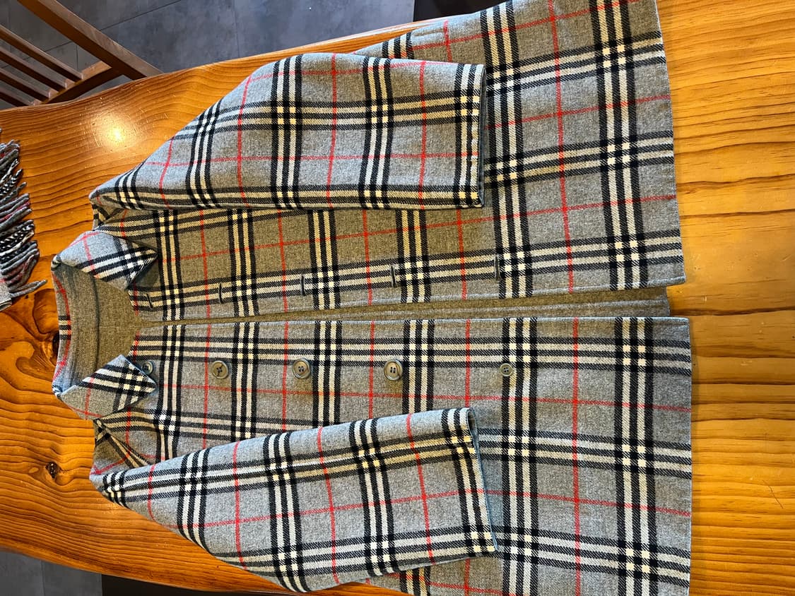 버버리 리버시블 울코트 상품이미지1