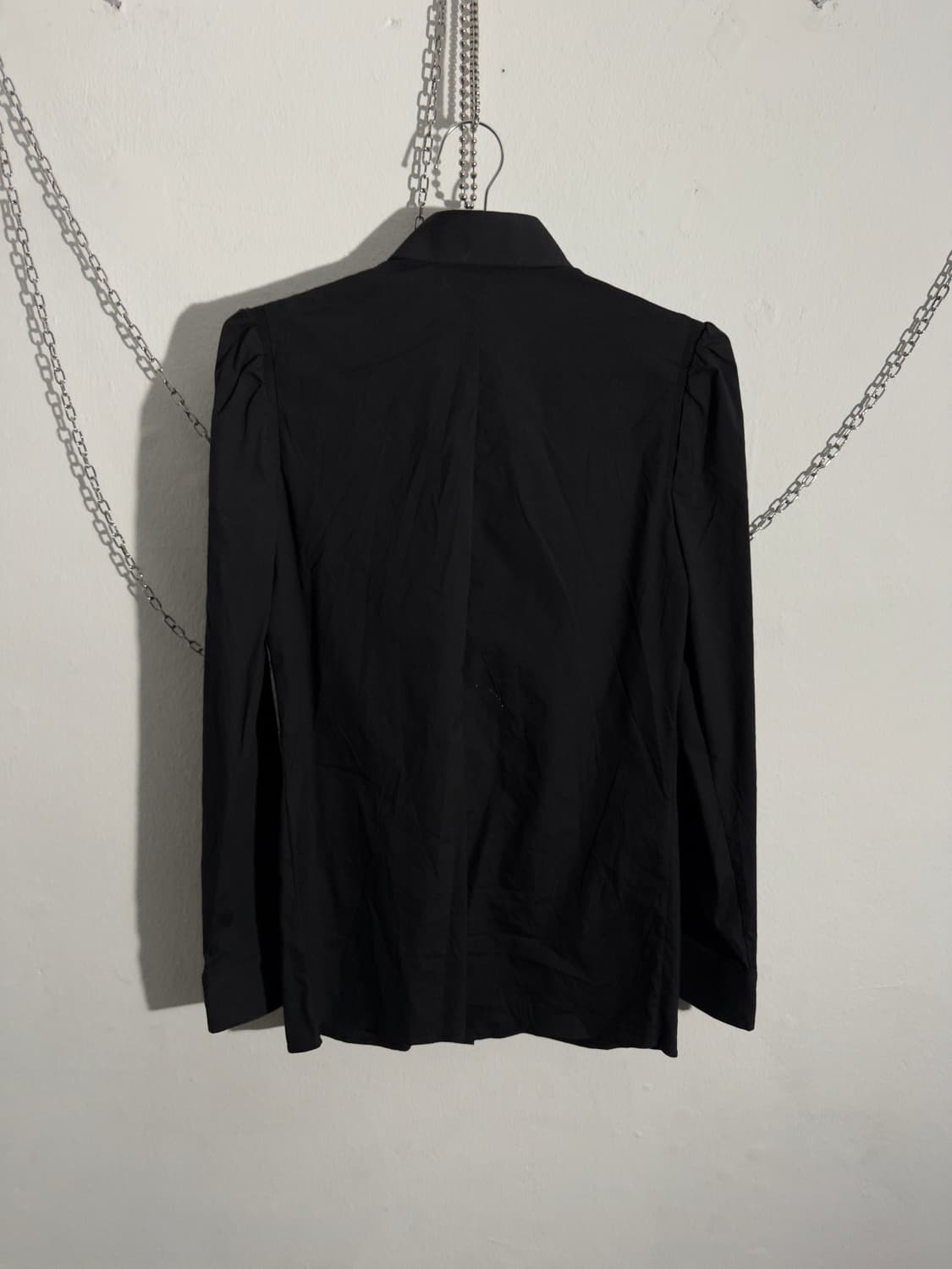 돌체앤가바나 슬림핏 블랙 드레스셔츠 상품이미지7