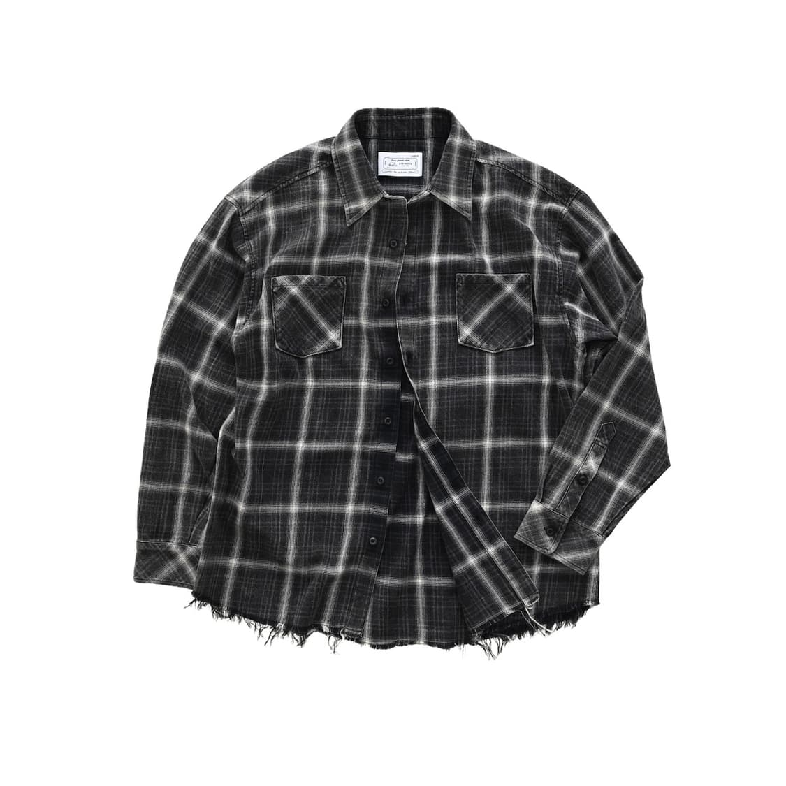 RAFU 빈티지 셔츠 블랙 M 상품이미지1