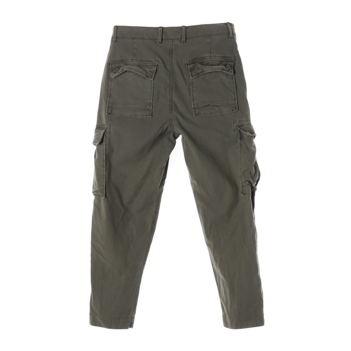 자라 맨 멀티 포켓 유틸리티 카고 팬츠 카키 상품이미지2