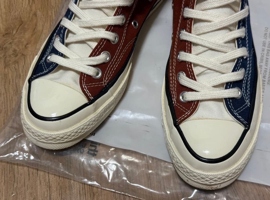 컨버스 척 70 하이 미드나잇 네이비/브라운 상품이미지3