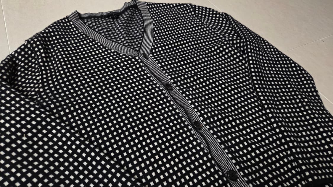 질스튜어트 뉴욕 미니 체크 가디건 상품이미지3