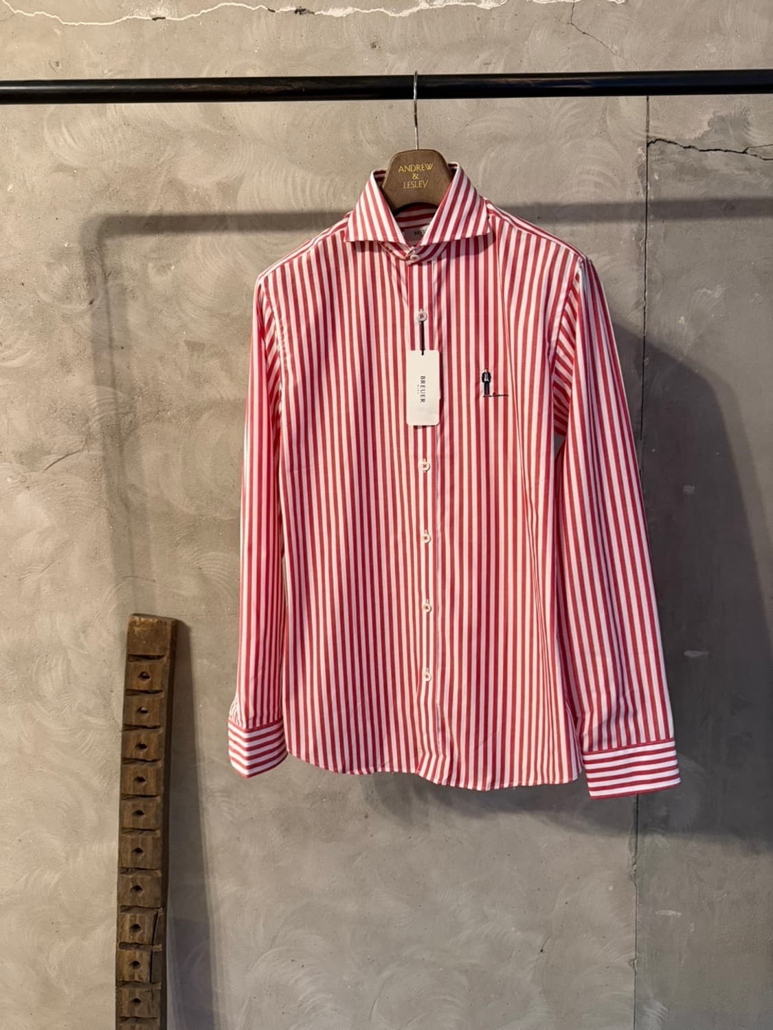 브루이어 런던스트라이프 셔츠 남성100 상품이미지10