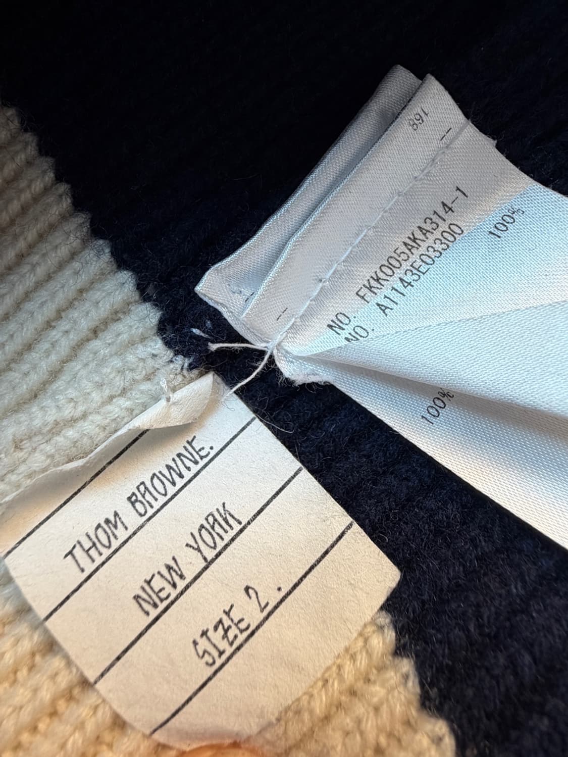 톰브라운 울 스커트  상품이미지5