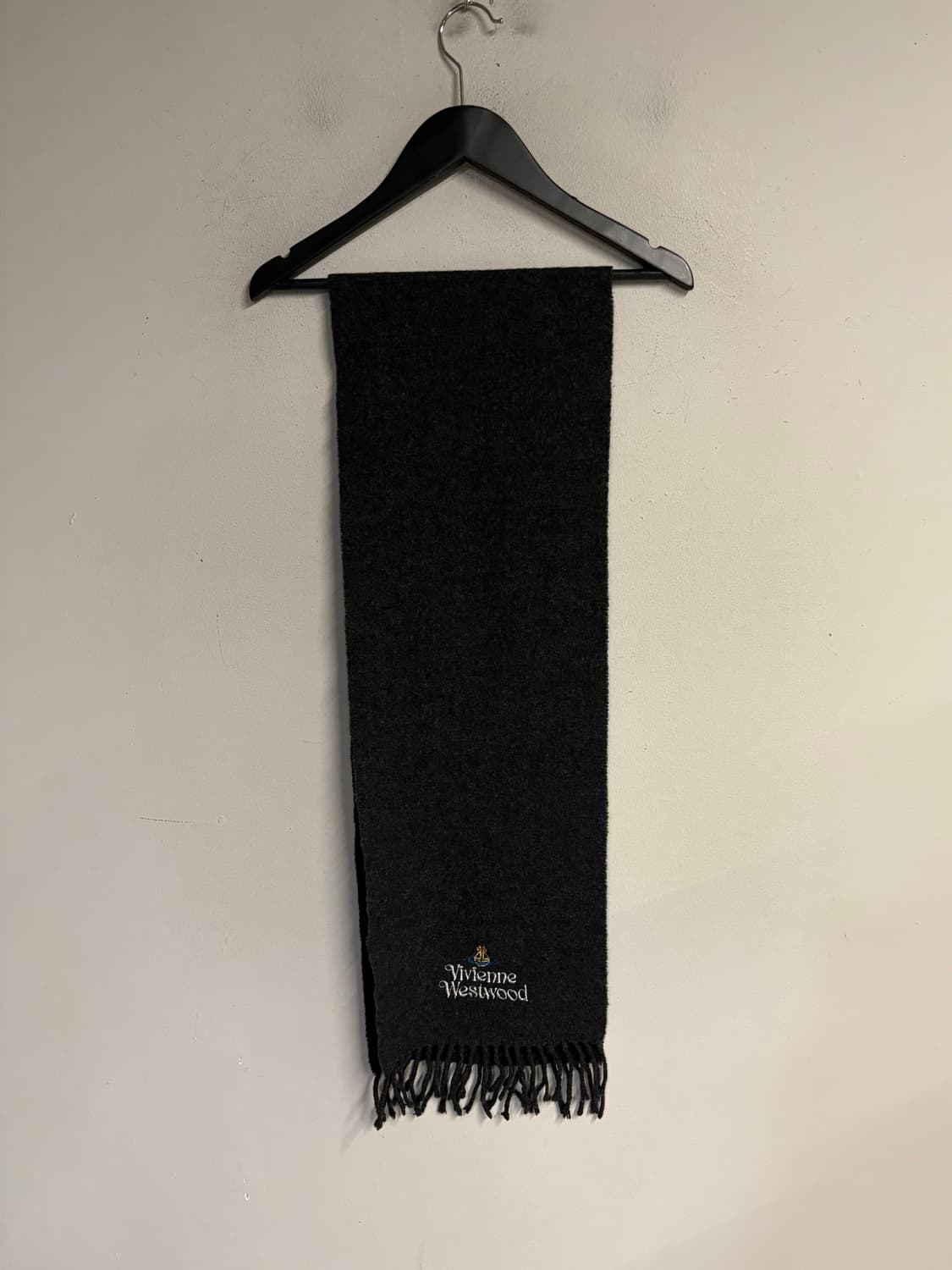 VIVIENNE WESTWOOD muffler charcoal  상품이미지2