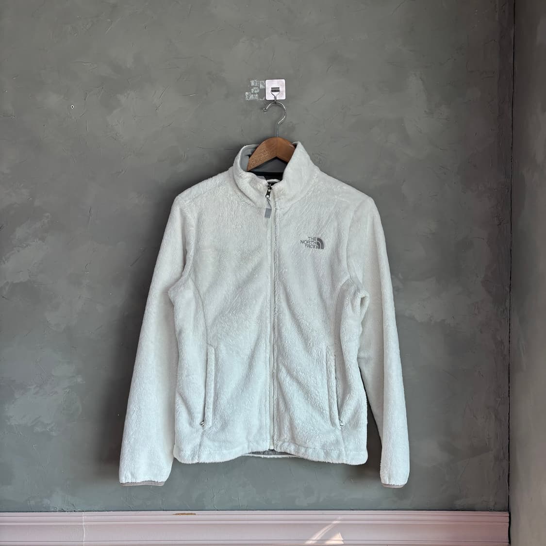 노스페이스 쉐르파 플리스 화이트 상품이미지1