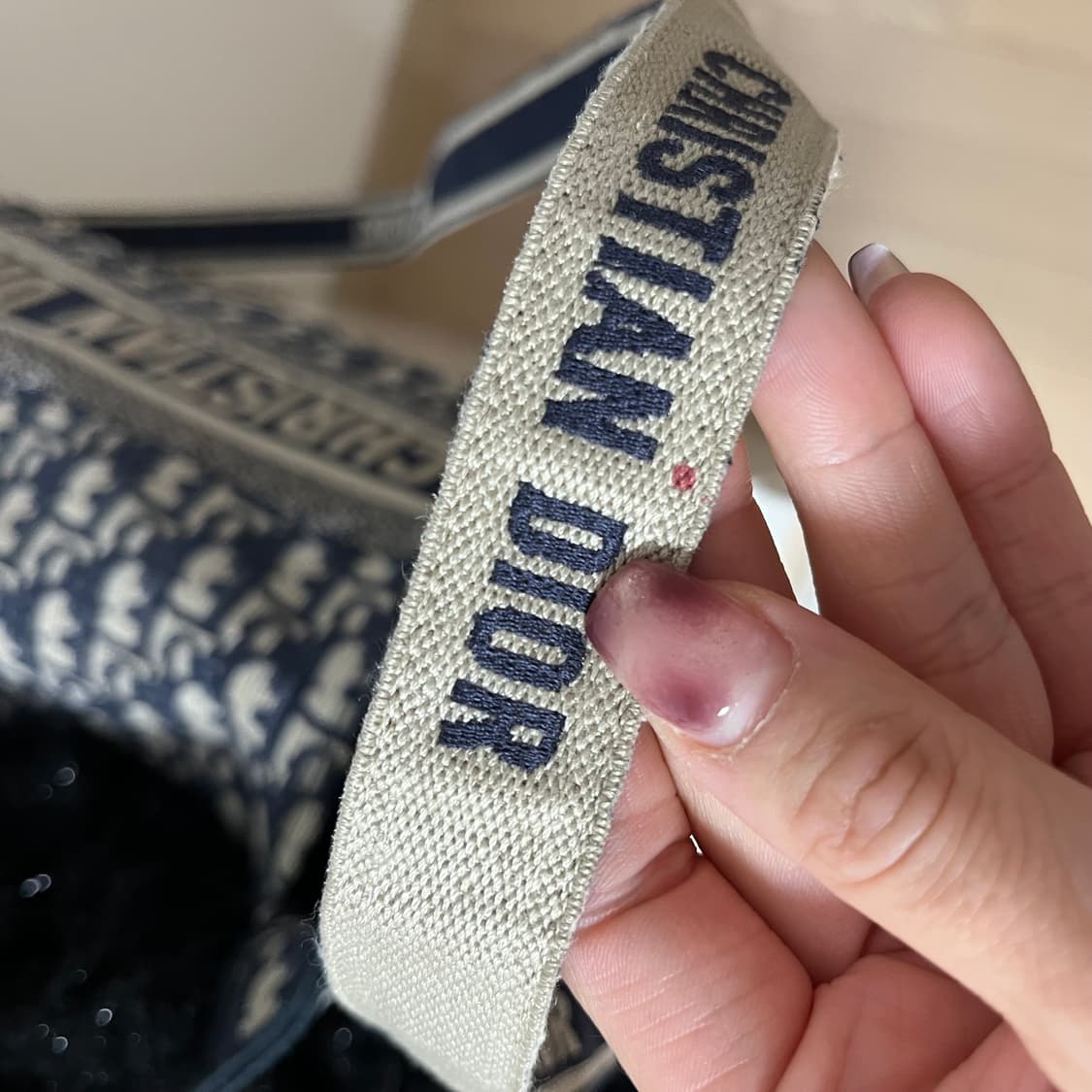 디올 오블리크 캠프백  Diorcamp 미디움 사몰가 이너백 포함 상품이미지3