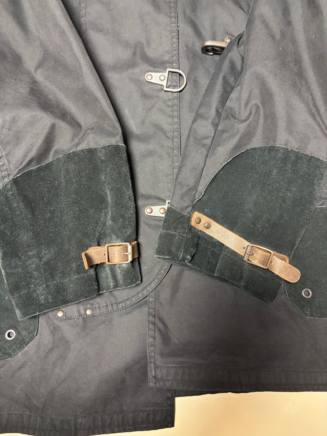 (M) 폴로 랄프로렌 파이어맨 덱 버클 코트 블랙 상품이미지7