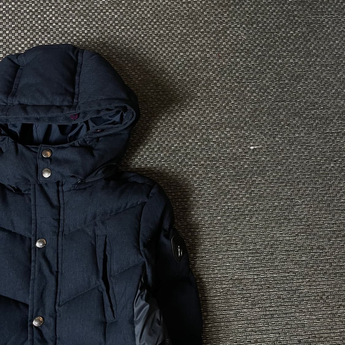 헤지스 키즈 네이비 멀티포켓 다운 패딩 130 상품이미지3