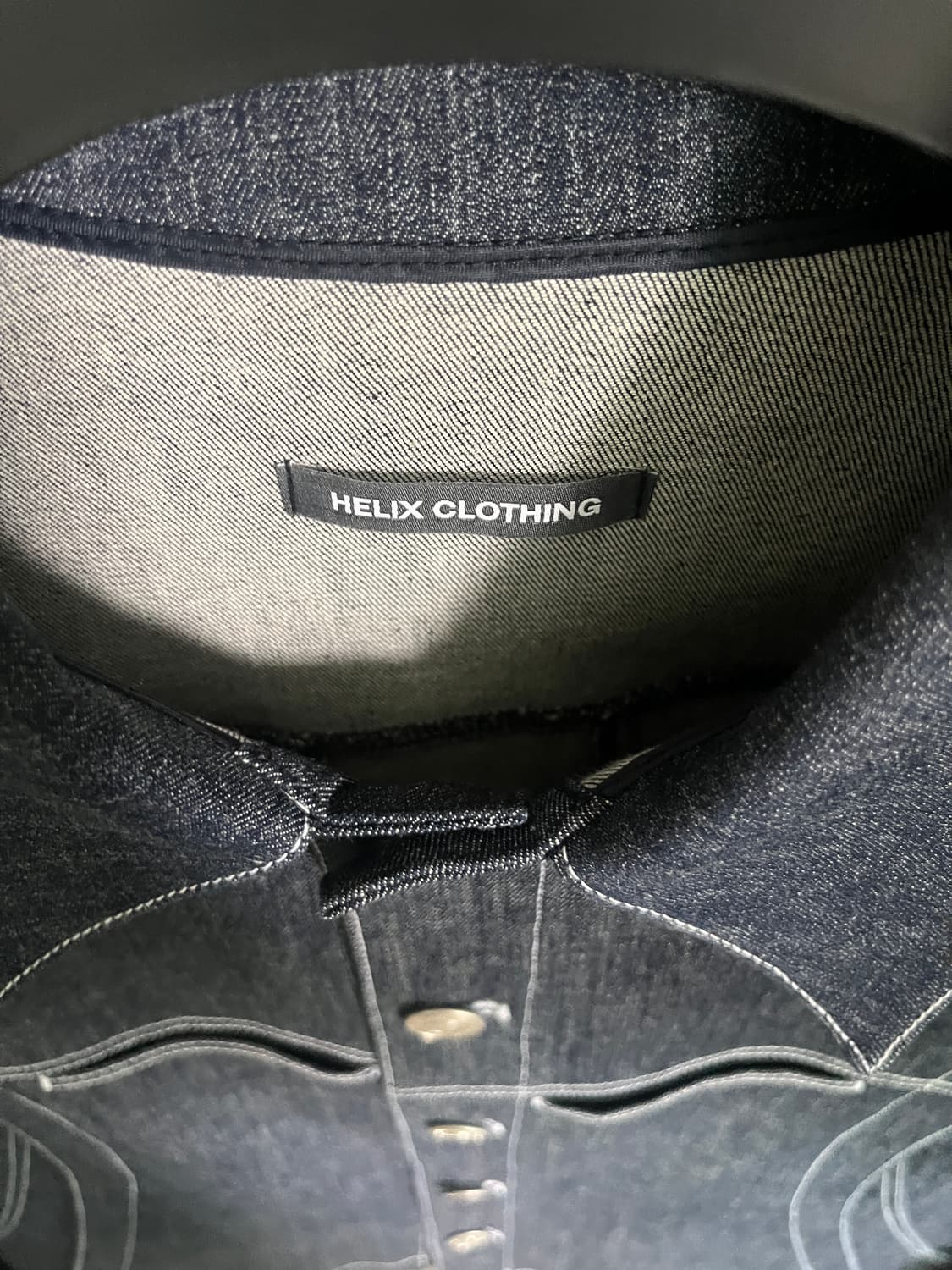헬릭스클로딩 SEPARATED TRUCKER JACKET 상품이미지4