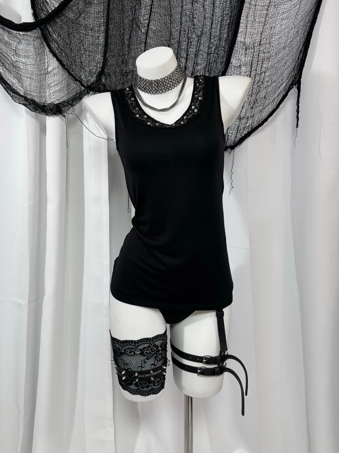 cubic sleeveless 상품이미지2