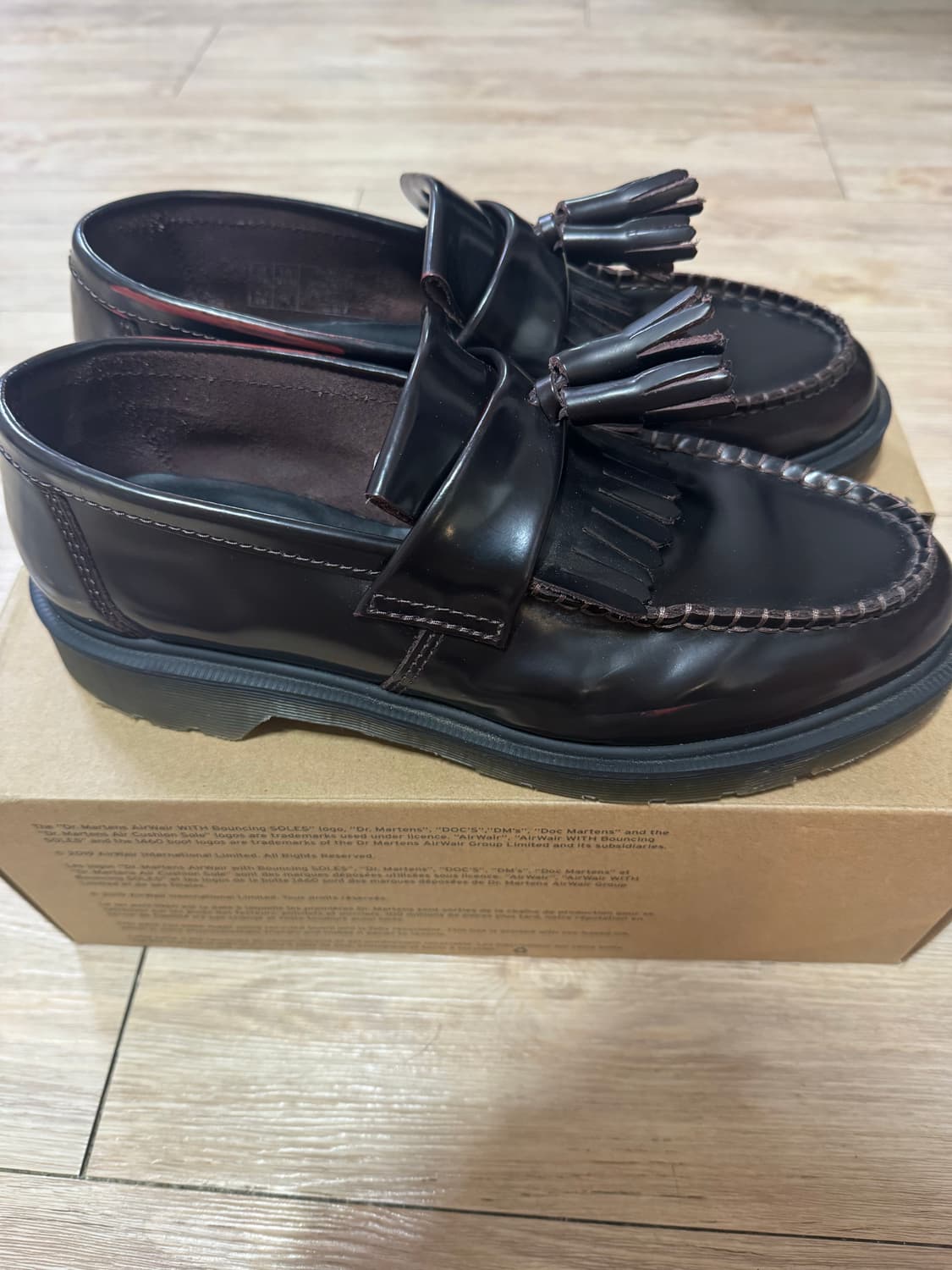 닥터마틴 아드리안 체리레드 280 (UK 9) 상품이미지3