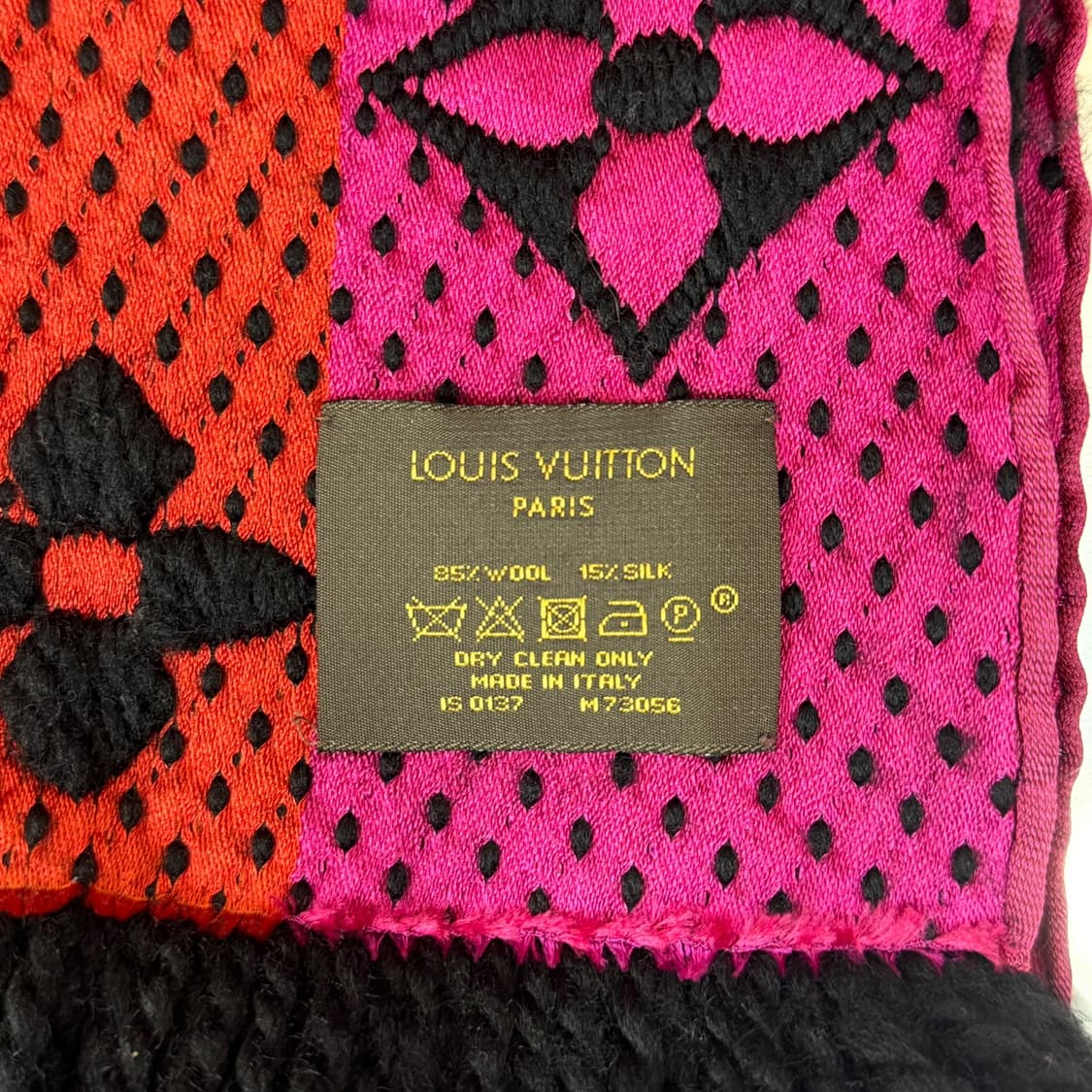 [리오브] 루이비통 모노그램 레인보우 로고마니아 머플러 상품이미지4