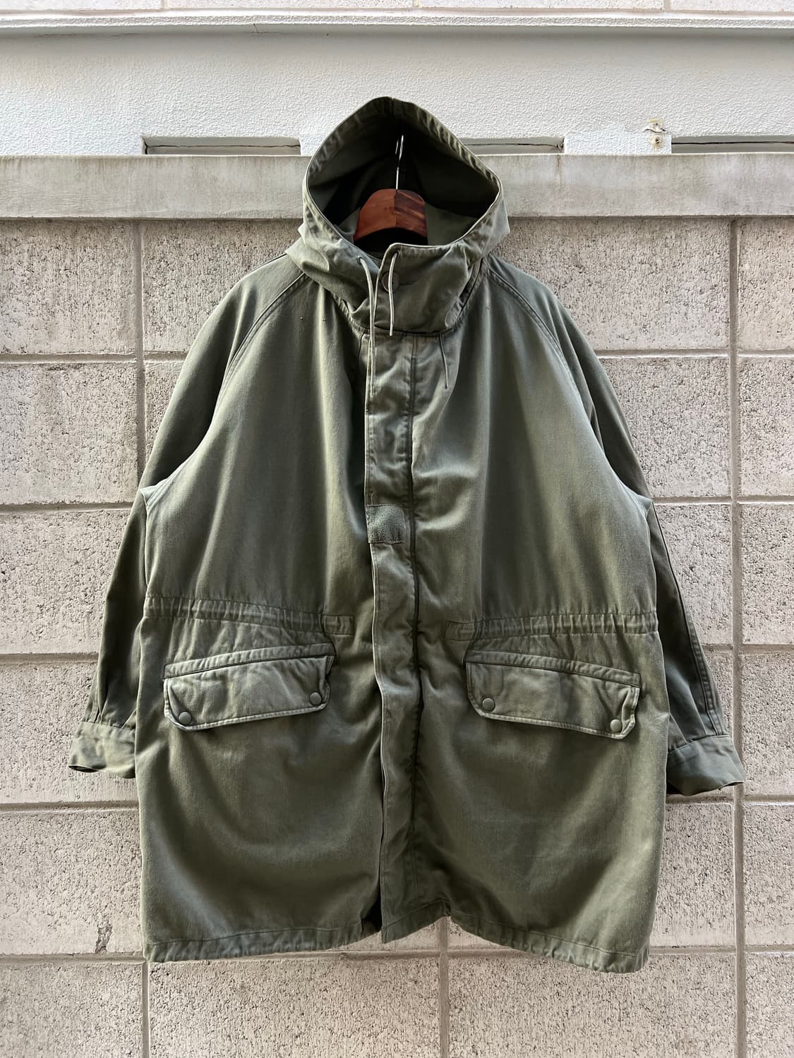 1970s FRENCH ARMY M-64 PARKA 모즈파카 개파카 상품이미지6