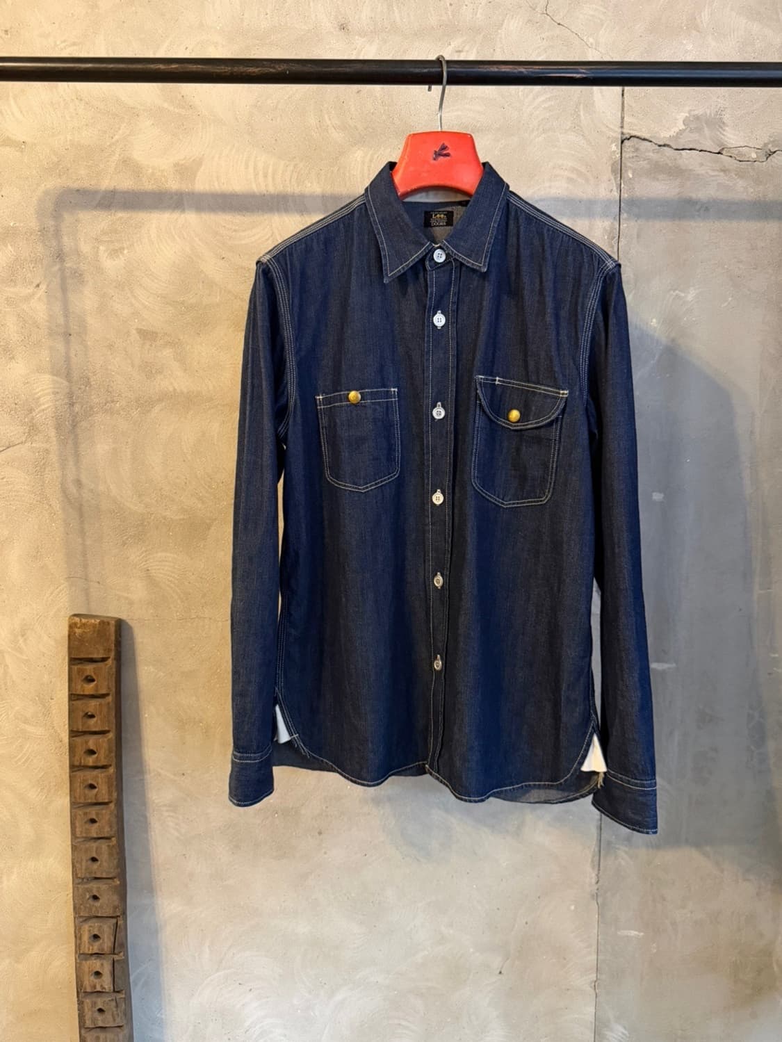 LEE 리 데님 워크 셔츠 슬림100 상품이미지1
