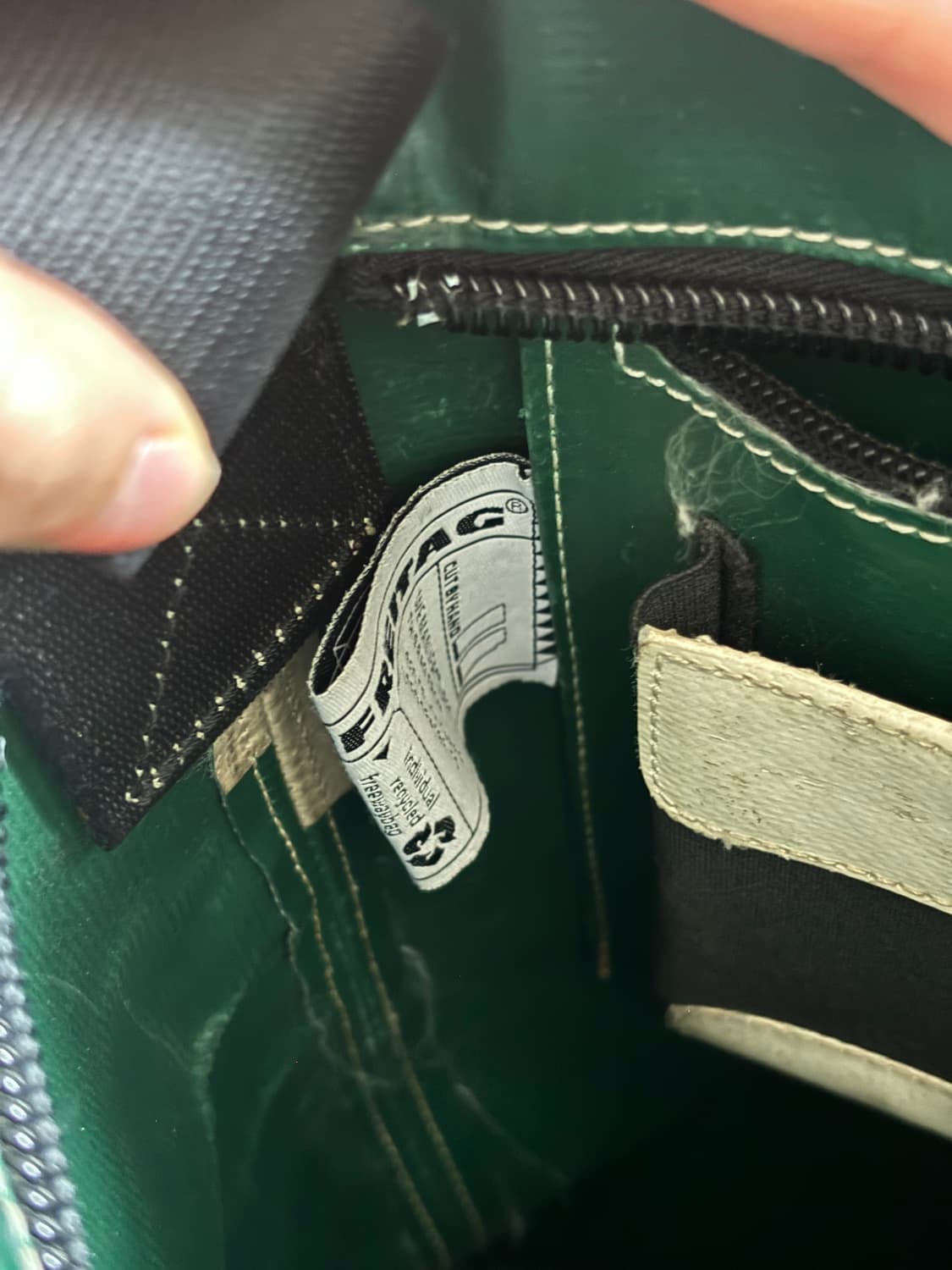 Freitag 프라이탁 F202 그린 컬러 숄더백 상품이미지6