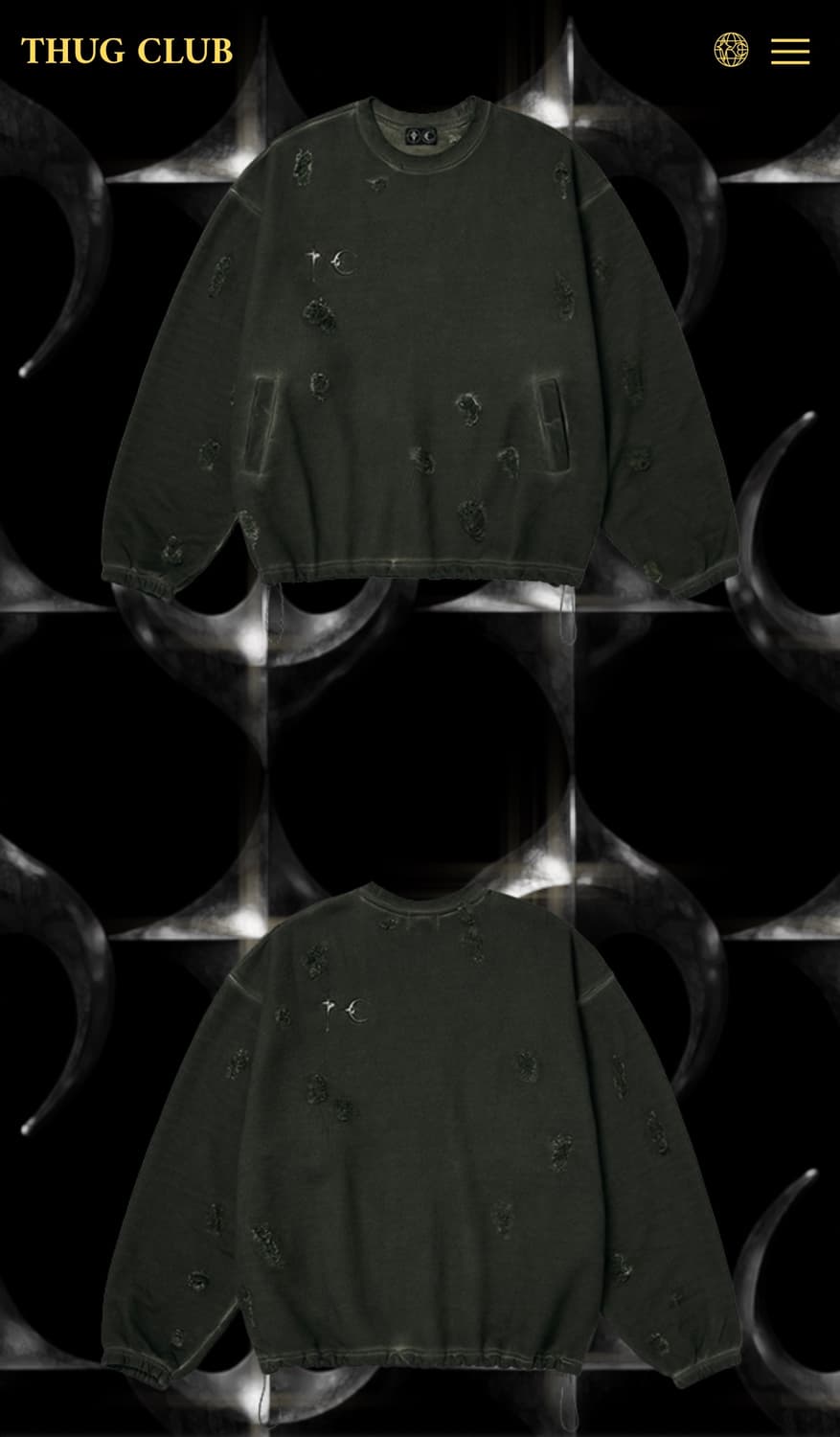 떠그클럽 war victim - 3size - 상품이미지2