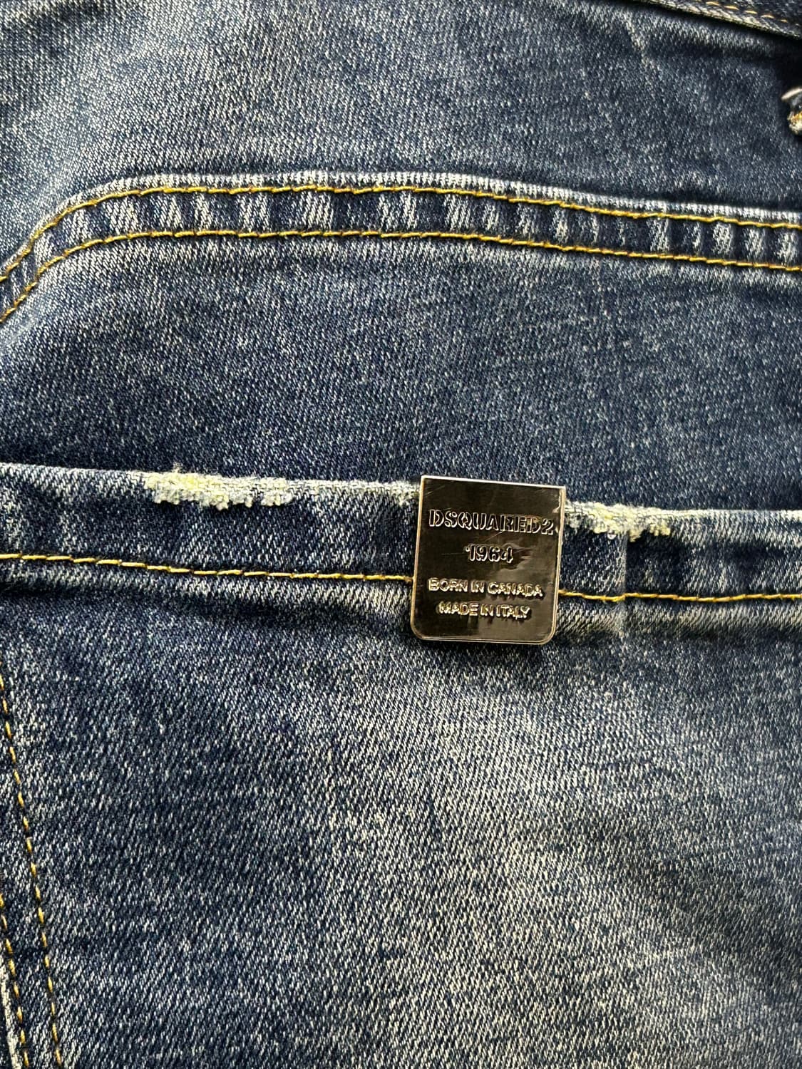 디스퀘어드2 (DSQUARED2)데미지 워싱 데님 청바지 상품이미지7