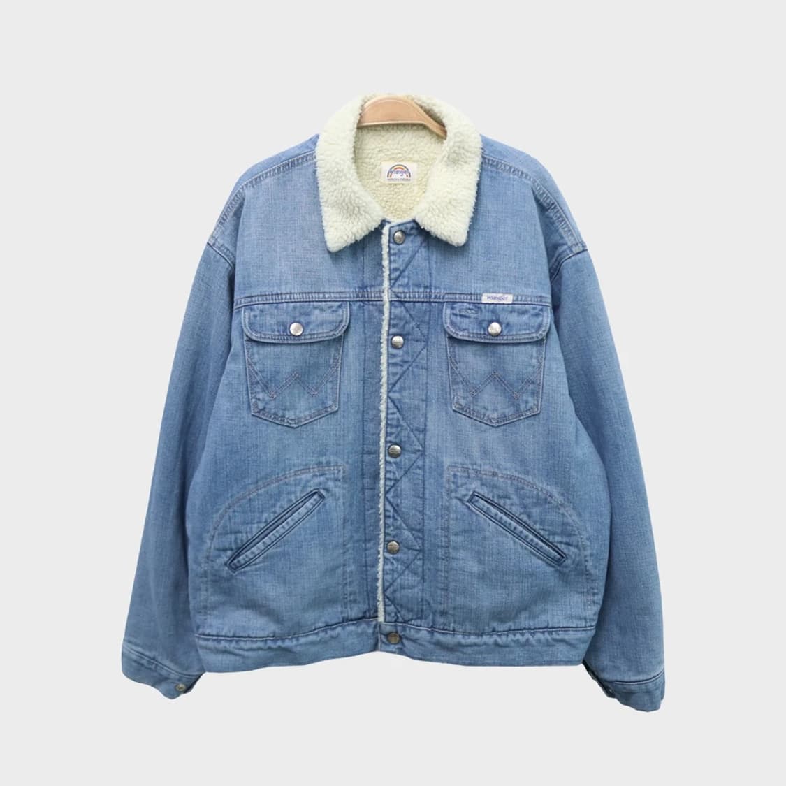 랭글러 데님 뽀글이 자켓 63665 상품이미지1